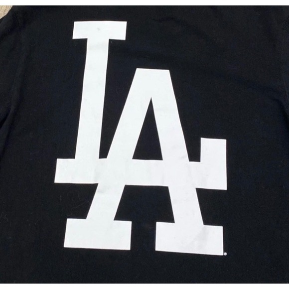 Los Angeles LA Dodgers Tee Men M 7x World Series Champs 2020 New Era Black Shirt - Picture 5 of 11